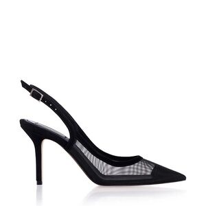 Brand new with box SMILING SHOWES mesh slingback pumps